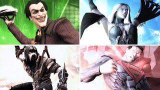 INJUSTICE: Gods Among Us - ALL SUPER MOVES