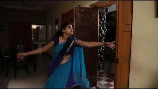 Vijaya TV actress Kavitha gowda hot saree navel