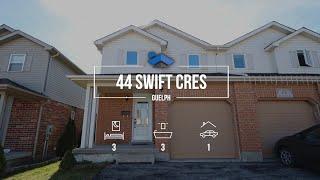 44 Swift Cres, Guelph - Overview Video with Aerial Highlights (Branded)