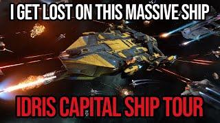 Star Citizen - We FINALLY Tour The MASSIVE Idris Frigate Capital Ship