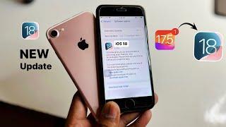 New update for iPhone 8+ iOS 18 || How to install IOS 18 on iPhone 8