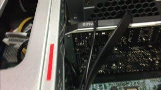 Lenovo ThinkCentre M920s Review. I almost couldn’t fit a video card in this machine!