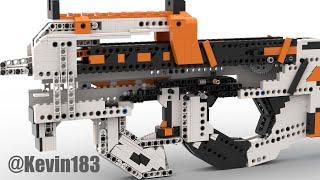 LEGO Full-Auto P90 | Asiimov Mechanism Concept