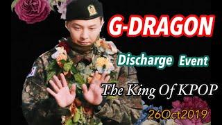 The King Is Back! G-Dragon ‘s discharg Event