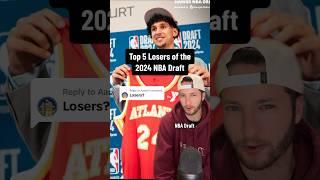 The LOSERS of the NBA Draft 