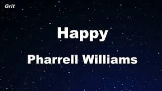 Karaoke Happy - Pharrell Williams 【No Guide Melody】 Instrumental