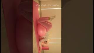 YOGA STRETCHING ON THE BALL | SOLY ASMR | #shorts #flexibility #yoga