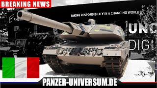 Italien will 250 "Superpanzer" KF51 Panther kaufen - Bundeswehr beschafft Rüstung in Milliardenhöhe!