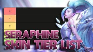 TIER LIST DAS SKINS DA SERAPHINE (MUITA MÚSICA)