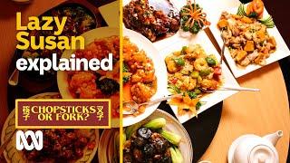 The origins and history of the lazy susan | Chopsticks Or Fork? | ABC Australia