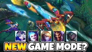 WE INVENTED A BRAND NEW E-SPORT IN LEAGUE OF LEGENDS (ULT BALL?!)