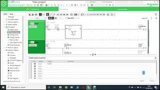 Flashing Timer-EcoStruxure Machine Expert Basic-Schneider Electric PLC M221