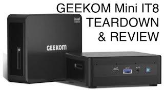 Geekom Mini IT8 mini pc w/ Windows 11 Pro unboxing, teardown, review