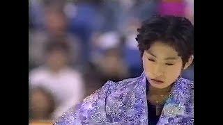 横谷花絵 Hanae Yokoya 1995 Skate Canada Free Skating