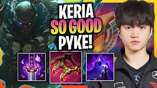 KERIA IS SO GOOD WITH PYKE! | T1 Keria Plays Pyke Support vs Karma!  Season 2024