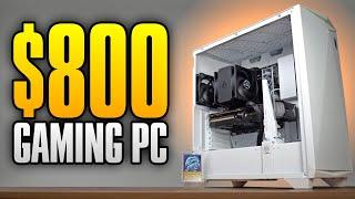 $800 Gaming PC Build Guide! No RGB, Ultra Quiet!