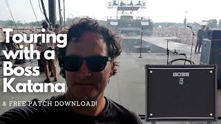 Touring with the Boss Katana Pedal Platform (free patch!)