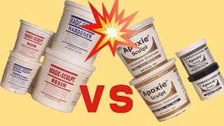 Apoxie Sculpt VS Magic Sculpt Epoxy Putties | Which Air Dry Clay is Better?