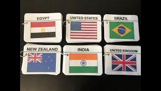NATIONAL FLAGS  of The World (194 countries) | Flash Cards