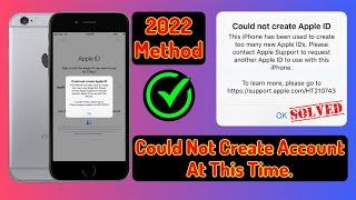iPhone 6 Could Not Create Account Your Account Cannot Be Created at this time On Old iOS iPhone 6s