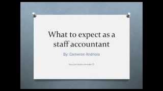 What To Expect as a Staff Accountant