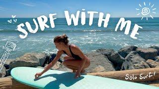 Tiny Waves, Big Fun :) Summer Surf Vlog!