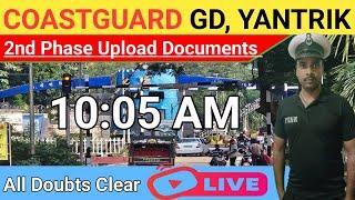 Indian Coast Guard 2nd Phase Upload Document ||ICG 2nd Phase All Doubts Clear | 2nd Phase Medical