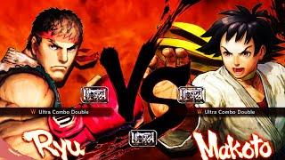 ULTRA Street Fighter IV RYU VS MAKOTO