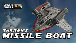 IMPERIAL MISSILE BOAT - Grand Admiral Thrawn's starfighter |Star Wars Hyperspace Database|