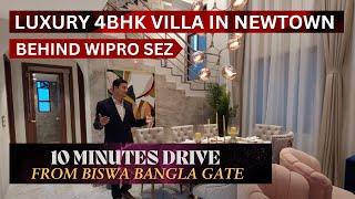 Luxury 4Bhk Villa's In Newtown Kolkata Near Candor IT Park 8100293325, Behind WIPRO SEZ Newtown AA3