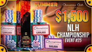 Summer Poker Open - NLH Main Event FINAL TABLE - $213,420 for FIRST PLACE!