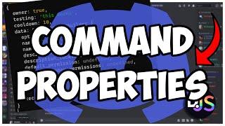 How to make use COMMAND PROPERTIES for your discord bot! || Discord.js V14