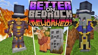 THE BEST QUEST SURVIVAL MODPACK REWORKED For Minecraft Bedrock (Better on Bedrock Update)