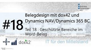 Dynamics NAV/Dynamics 365 BC Design Hack - Geschützte Bereiche im Angebot anlegen