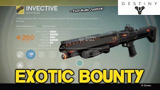 A Dubious Task Exotic Bounty Guide | Destiny Invective Exotic Shotgun! | (1080p)[HD]