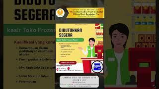 Lowongan Kerja Kasir/Driver/Kurir Serabutan Surabaya - Loker Surabaya Terbaru