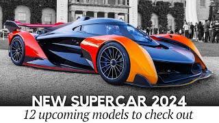12 More Upcoming Supercars and Hypercar Models Making the News in 2024