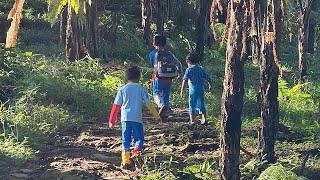 Camping , Trekking dan Berenang di Curug Hiji Ciapus Bogor | Cuma anak-anak dan Baba