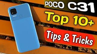 POCO C31 Tips & Tricks | 40+ Special Features - Amazing Features 