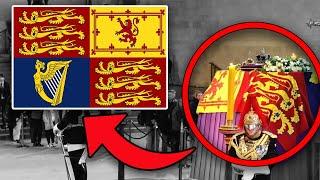 What Is The Flag On The Queen's Coffin? | The Royal Standard of the UK