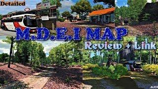 ETS2MAP: M.D.E.I Map Latest | Review + Link | More Realistic & Extreme Map |