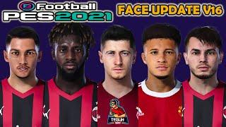 PES 2021 face update v16 smoke patch v4