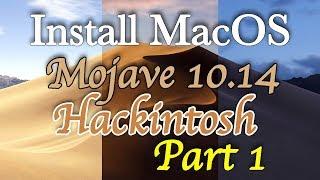 Install MacOS Mojave Hackintosh | Making Bootable USB | Step by Step | Part 1