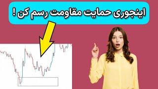 آموزش ارز دیجیتال : تعیین محدوده های حمایت و مقاومت به روش خاص - حمایت مقاومت معتبر