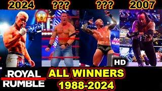 Every Royal Rumble Match Winners 1988-2024 |  WWE WRESTLING