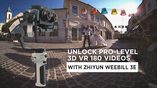 ZHIYUN Cinepeer Weebill 3E: Upgrade Your 3D VR 180 Videos for Smooth and Stunning Footage /feat CALF