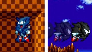 SUPER DARK SONIC IN SONIC MANIA??!!!!!! | Sonic Mania Mods