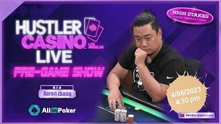 Aaron Zhang in Hustler Casino Live / Poker Pro / All in poker app