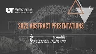 Udit Dave Southern Medical Association Physicians-In-Training Conference Abstract Presentation