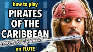 How to play the Pirates of the Caribbean Theme on Flute | Flutorials
